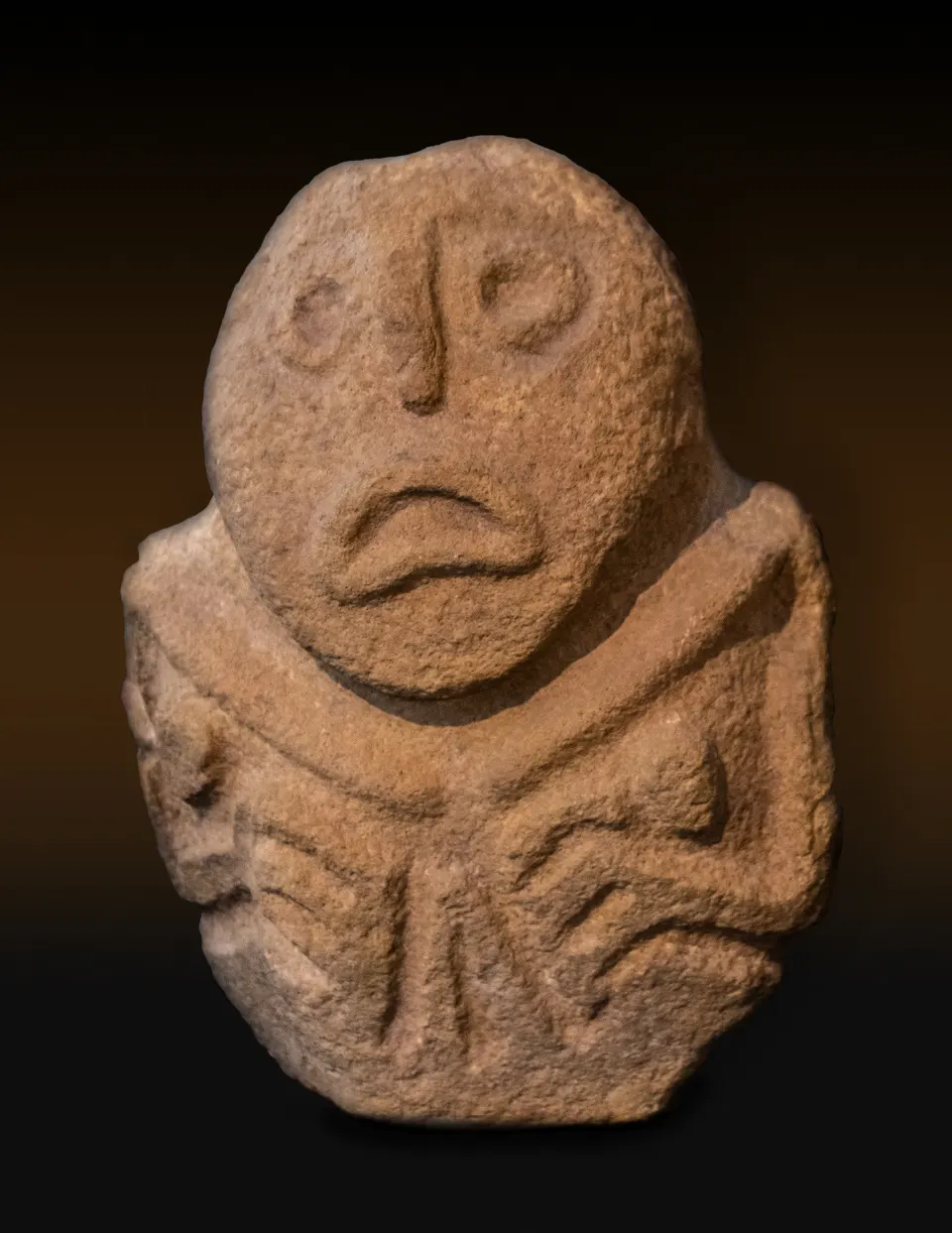Praroditeljka — čuvena skulptura iz Lepenskog Vira